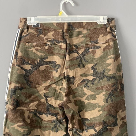 Y2K Vintage Inspired Abercrombie Camo Pants Size 28 Streetwear Cool Straight Leg - Picture 6 of 13